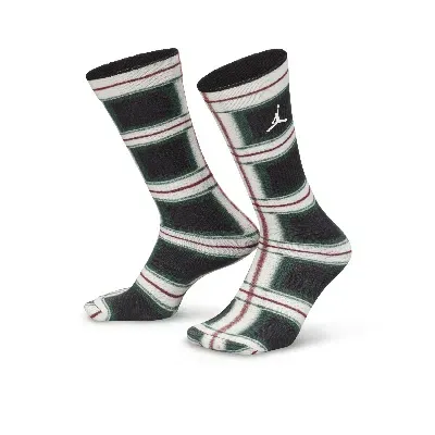 Jordan Everyday Essentials Holiday Crew Socks (1 Pair) In Black