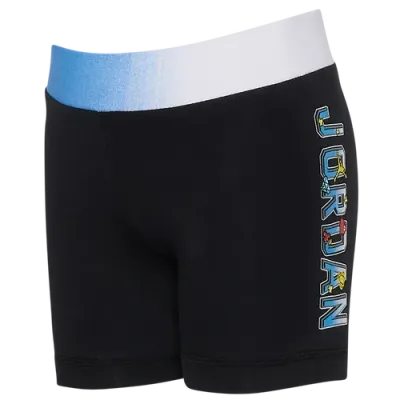 Jordan Girls Preschool   Children's Day Bike Shorts In Black/blue