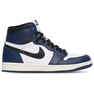 Jordan Mens  Retro 1 High Og In Navy/white/black