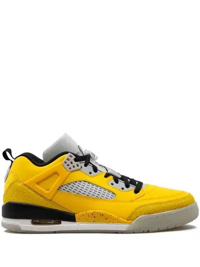 Jordan Spizike Low "lightning" Sneakers In Yellow