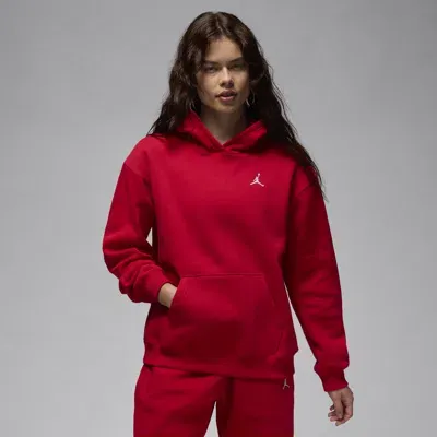 Jordan Women's  Brooklyn Fleece Pullover Hoodie In Red