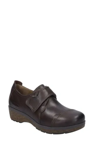 Josef Seibel Darla 08 Platform Wedge Shoe In Espresso