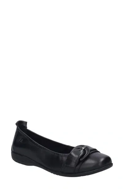 Josef Seibel Fenja 23 Flat In Blackpatent