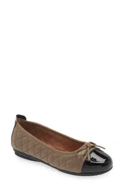 Josef Seibel Pippa Ballet Flat In Taupe