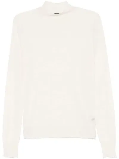 Joseph Cashair Sweater In White