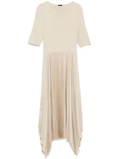 Joseph Darno Dress In Neutrals