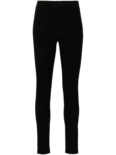 Joseph Gabardine Leggings In Black