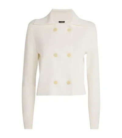 Joseph Milano Cropped Jacket In Ivory