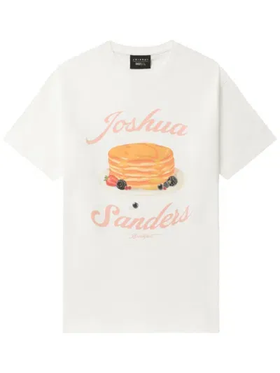 Joshua Sanders Graphic-print T-shirt In Cream