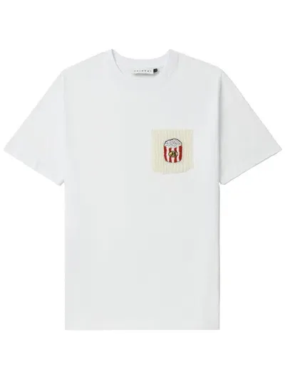 Joshua Sanders Popcorn T-shirt In White