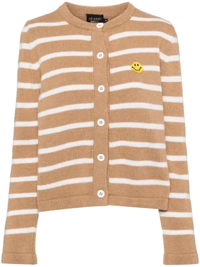 Joshua Sanders Stripe Cardigan In Neutrals