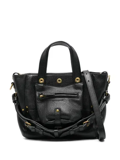 Jérôme Dreyfuss Mini Billy Shoulder Bag In Black