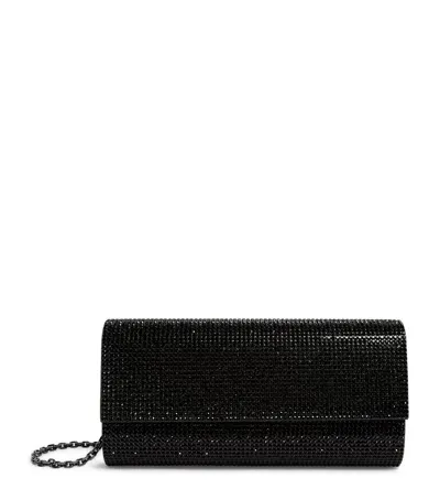 Judith Leiber Satin Crystal-embellished Perry Clutch Bag In Animal Print