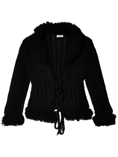 Judy Turner Romy Cardigan In Black