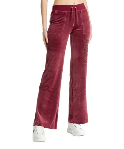 Juicy Couture Jewel Dia Sweatpants In Violet