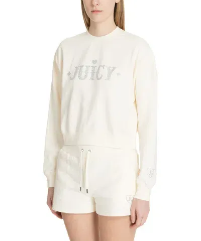 Juicy Couture Rodeo Sweatshirt In Beige