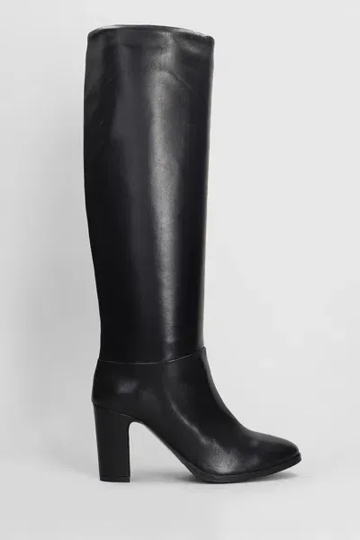 Julie Dee High Heels Boots In Black