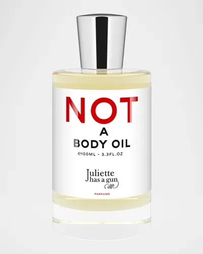 Juliette Has A Gun Not A Body Oil, 3.4 Oz. In White