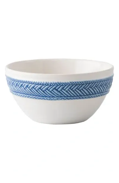 Juliska Le Panier Cereal Bowl In Whitewash/delft Blue