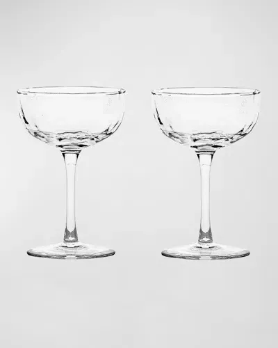 Juliska Puro Cocktail Coupe Glasses, Set Of 2 In Clear