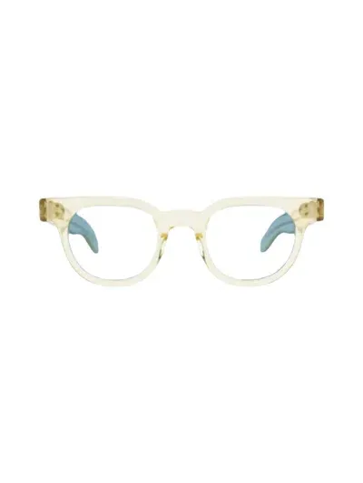 Julius Tart Optical Fdr Glasses In Yellow