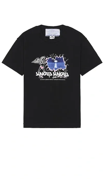 Jungles Escapism Tee In Black