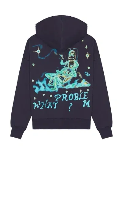 Jungles What Problem Hoodie In Navy