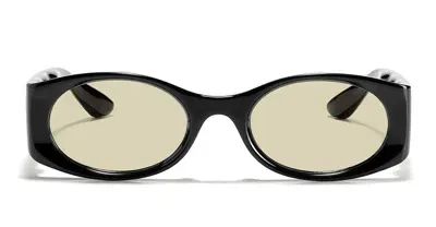 Junk Plastic Rehab Sunglasses In Black