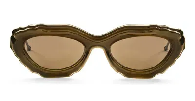 Junk Plastic Rehab Sunglasses In Brown