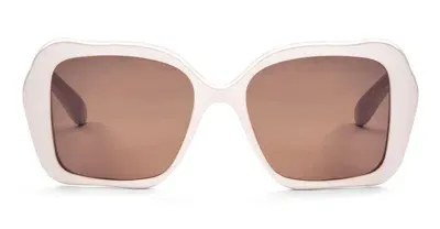 Junk Plastic Rehab Sunglasses In White