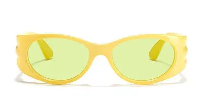 Junk Plastic Rehab Sunglasses In Yellow