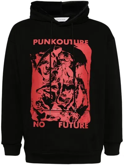 Juntae Kim Punkcouture Hoodie In 黑色