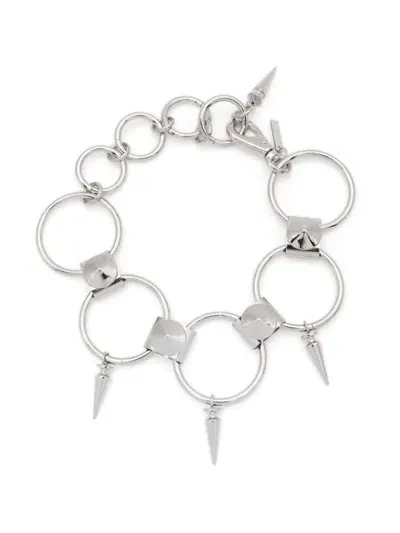 Junya Watanabe Link Choker In Silver