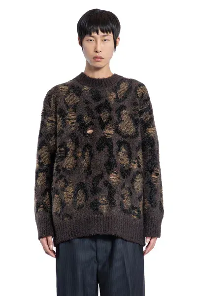 Junya Watanabe Man Brown Knitwear