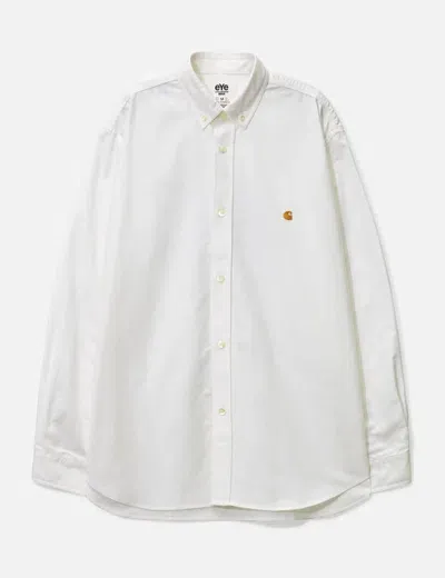 Junya Watanabe Man X Carhartt Oxford Shirt In White