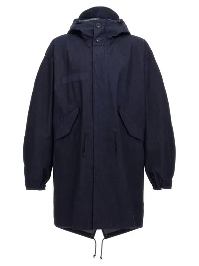 Junya Watanabe Parka  X C.p. Company In Black