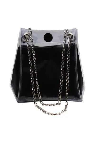 Junya Watanabe Pvc Shoulder Bags In Black