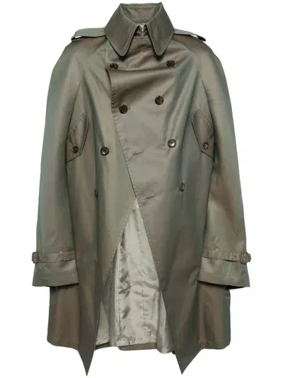 Junya Watanabe Shawl Cloak In Neutrals