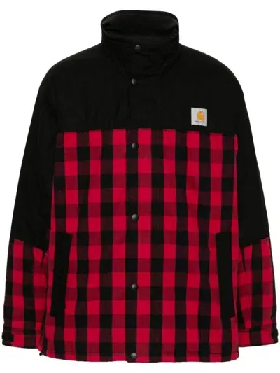 Junya Watanabe X Comme Des Garçons X Carhartt Checked Jacket Clothing In Multicolour