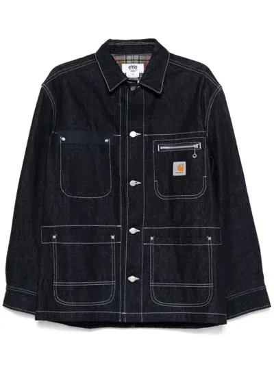 Junya Watanabe X New Balance Pockets Jacket In Blue