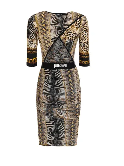 Just Cavalli Dress In Multi