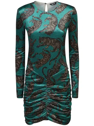 Just Cavalli Dresses In Green