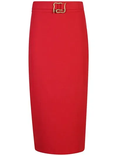 Just Cavalli Skirts In Red