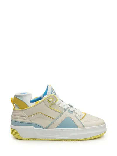 Just Don Jd2 Mid Tennis Sneaker In White