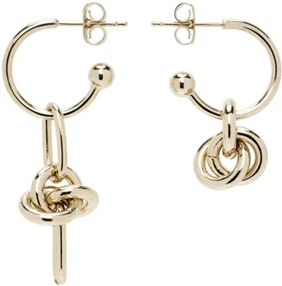 Justine Clenquet Gold Daria Earrings