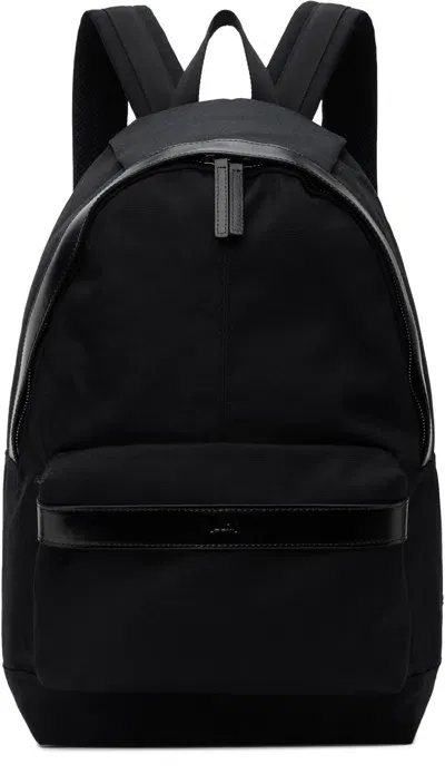 Juunj Black Nylon Backpack In 5 Black