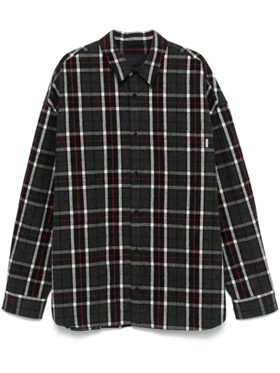 Juunj Checked Shirt In Grey