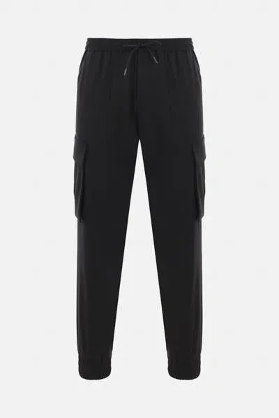 Juunj Juun J Drawstring Straight Leg Trousers In Black