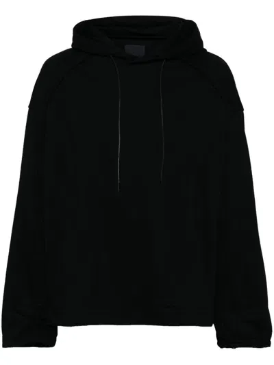 Juunj Logo Embroidered Hoodie In Black