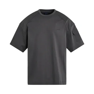 Juunj Sleeve Pocket T-shirt In 灰色